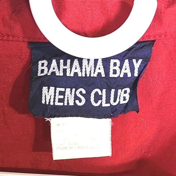 Bahama Bay Mens Club Navy Blue Vest with Red Trim, Size Large - Picture 9 of 9